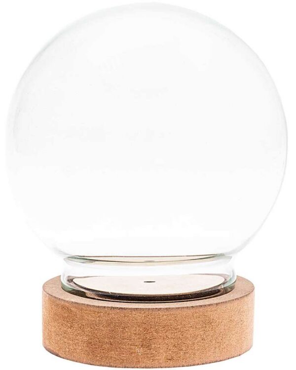 Rico design - Cloche en verre ronde, Grand
