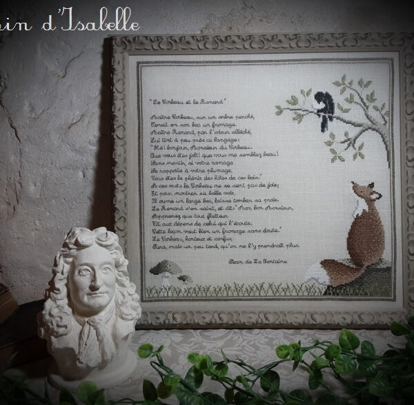 Le lin d'Isabelle - Le corbeau et le Renard