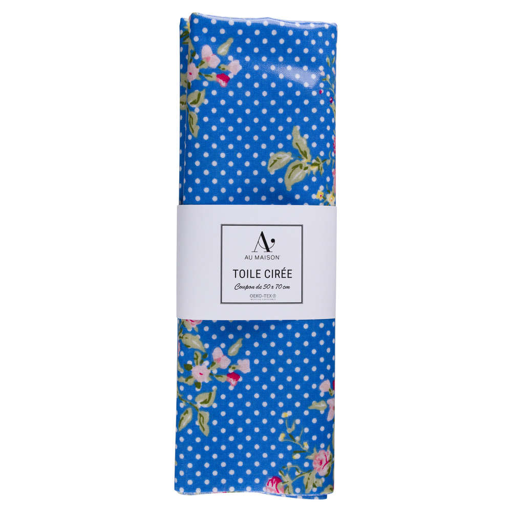 139_C11530_ml COM - Coupon toile cirée AU MAISON , modèle Flora – Image 1