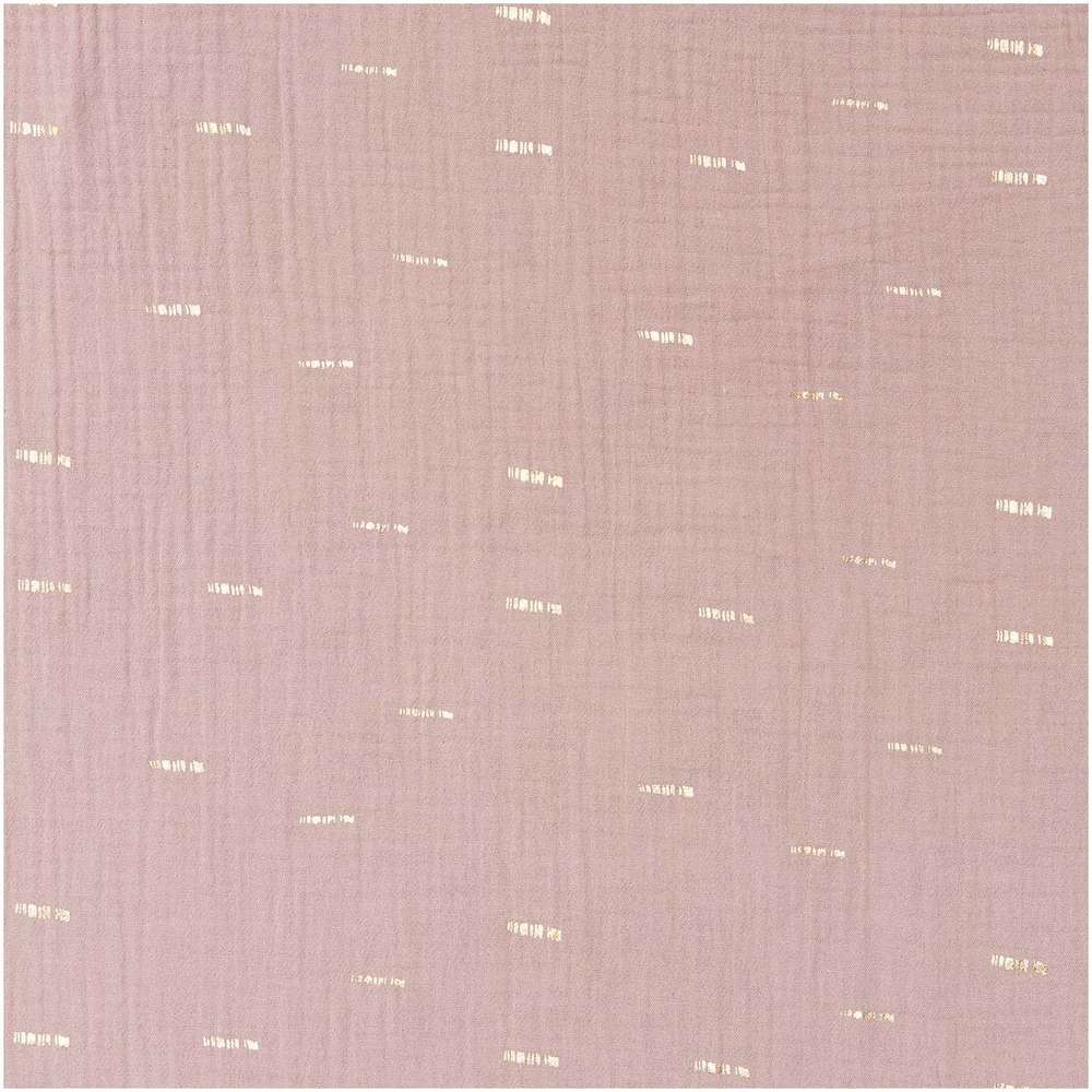 18961.50.92_1_ml Rico Design - Coupon Double Gaze de coton Taupe/or – Image 1