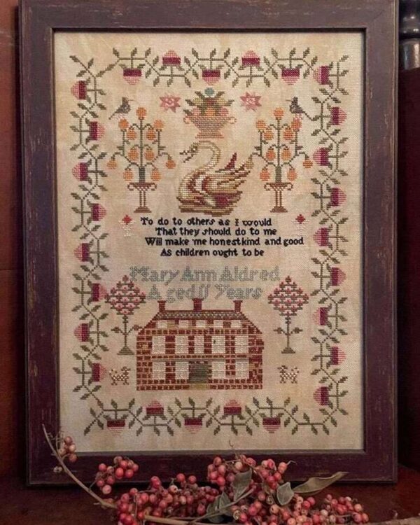 Needle WorkPress - Mary Ann Aldred Sampler