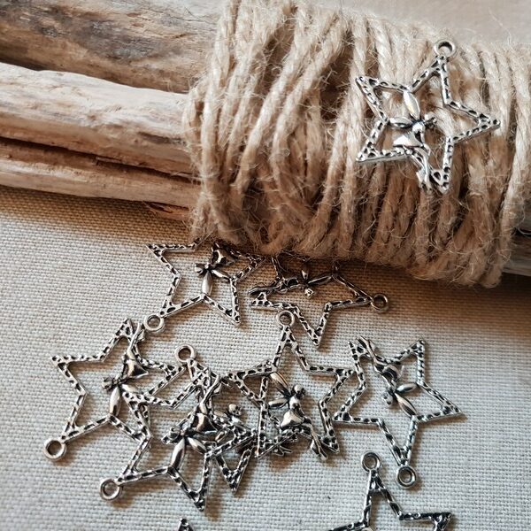 Charm argent - Etoile fée