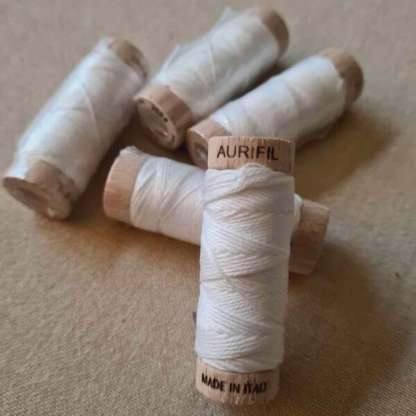 AURIFIL - Fil Aurifloss 6 brins , coloris 2024 White