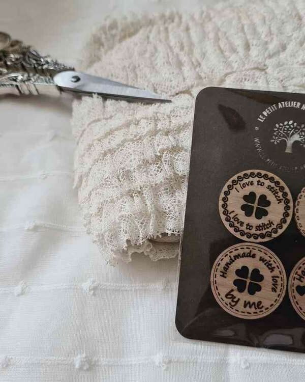 Le petit Atelier Normand - Boutons , Lot de 4 Mixte