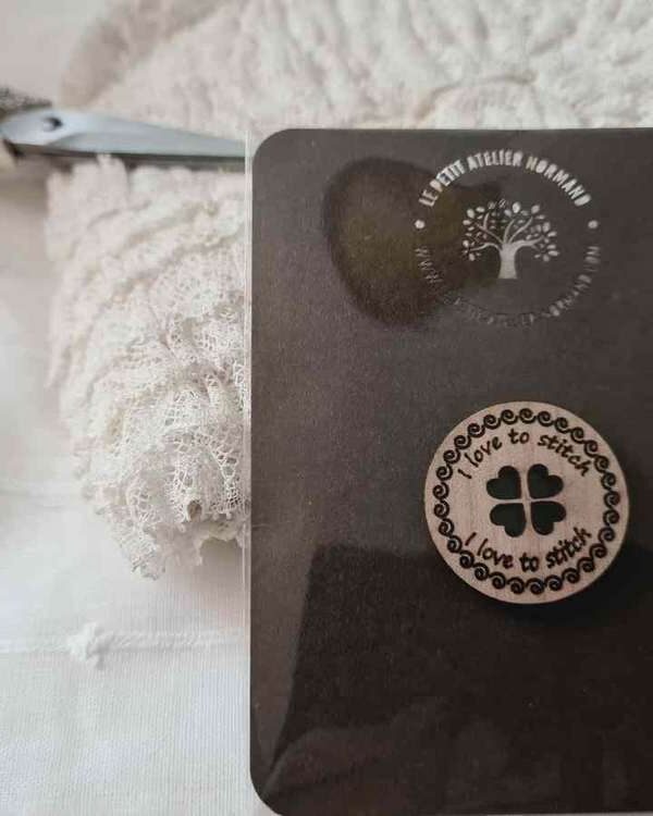 Le petit Atelier Normand - Bouton rond Modèle 8