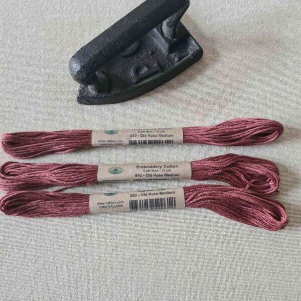 Valdani 6 Fils - 842 Old Rose Medium