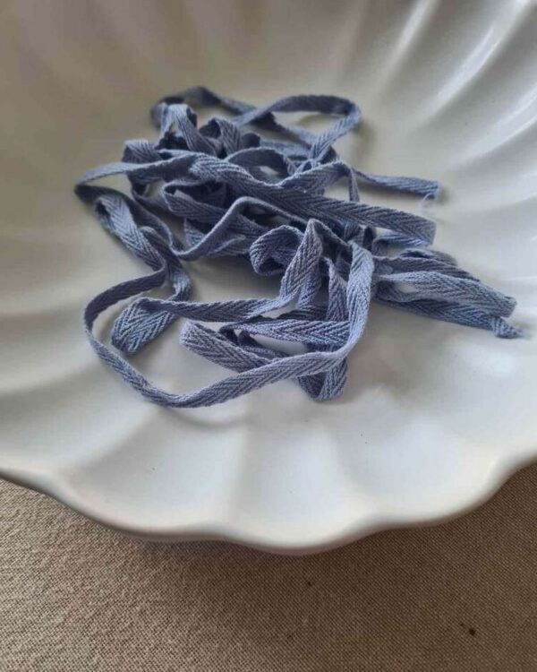 HOF - Twill tape coloris Indigo Bunting 13 mm