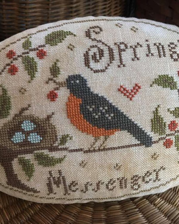 Scattered seed samplers - Spring's Messenger Pinkeep