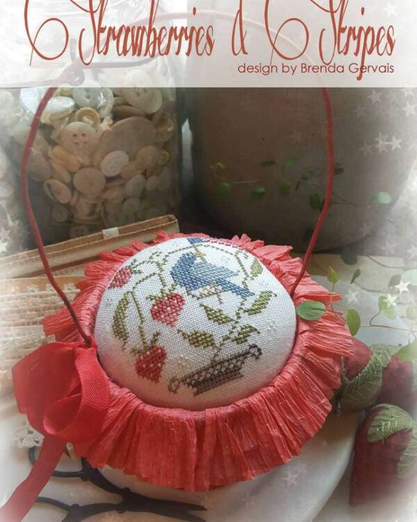 Strawberries & stripes - Brenda Gervais -