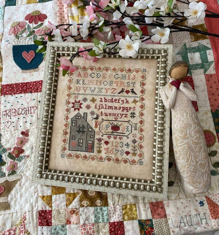 355169425_588202503441848_765087355706321129_n_ml Pansy patch quilts and stitchery - Mother Daughter Everlasting Friendship Sampler – Image 1