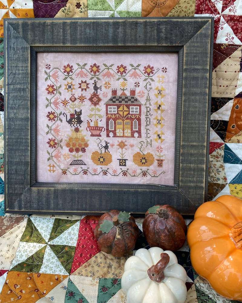 366716437_614840954111336_2865673188150281860_n_ml Pansy Patch Quilts and Stitchery - Autumn garden at cranberry manor – Image 1