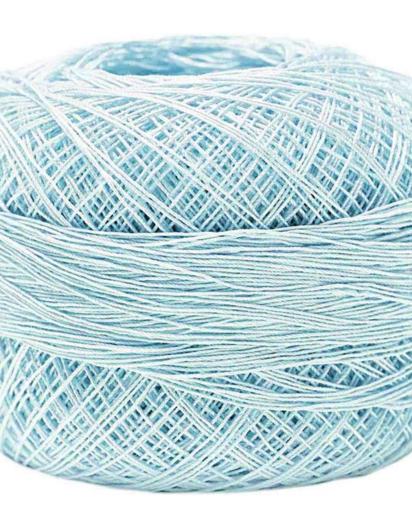 Rico Design - Coton fil à crocheter spécial dentelle coloris turquoise 006