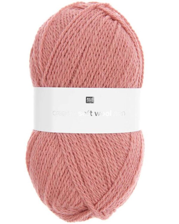 Rico Design - Creative Soft Wool Aran coloris Quartz Rose 031