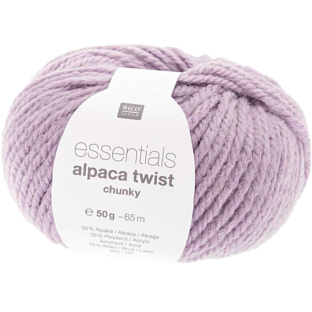 383243.012_2_ml Rico design - Essentials Alpaca twist chuncky coloris Lilas 012 – Image 1