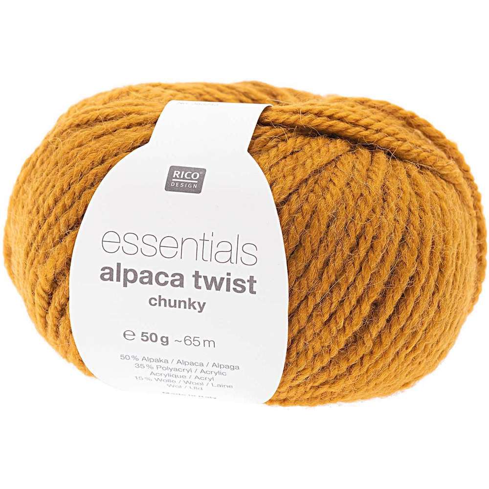 383243.014_2_ml Rico design - Essentials Alpaca twist chuncky coloris Caramel 014 – Image 1