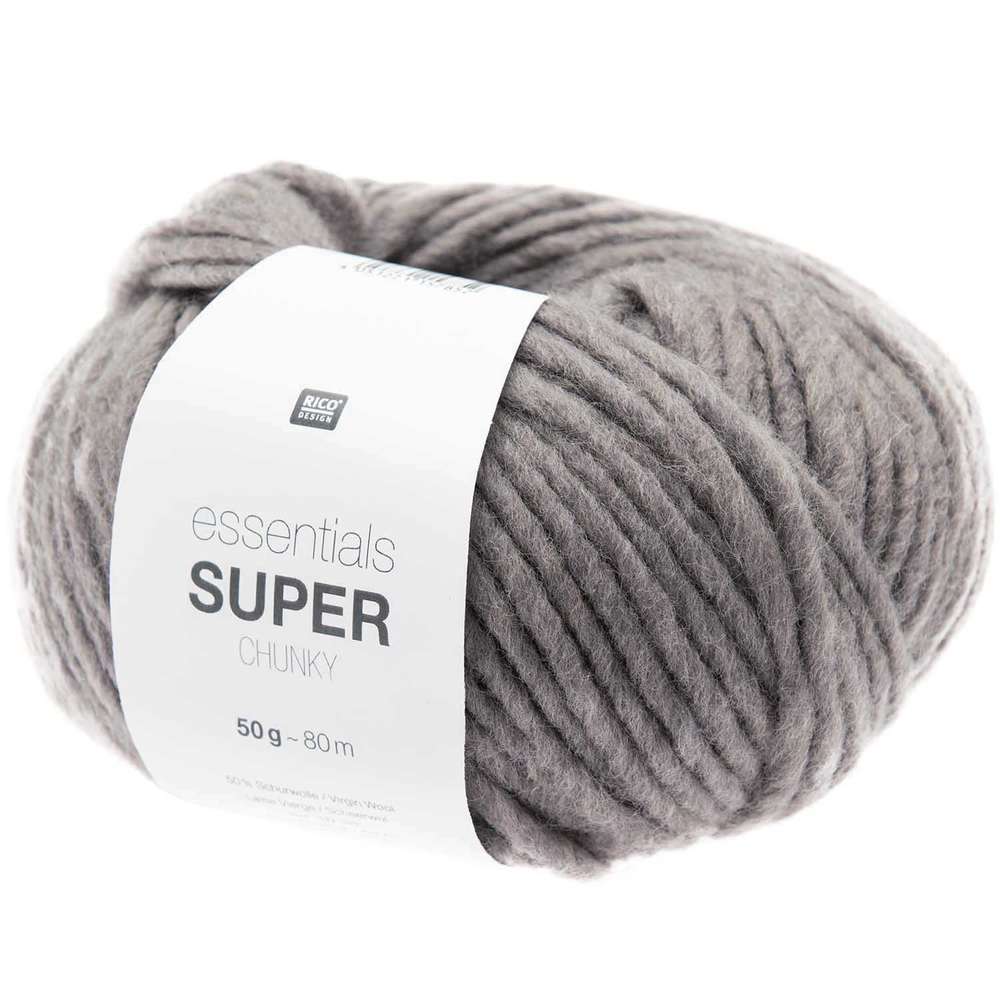383270.012_2_ml Rico Design - Essentials Super Chunky coloris Gris Pierre 012 – Image 1