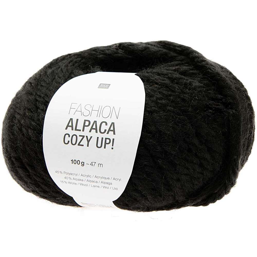 383294.006_2_ml Rico Design - Fashion Alpaca Cozy Up! Coloris Noir 006 – Image 1