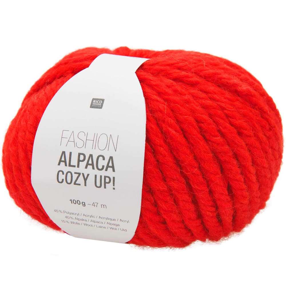 383294.010_2_ml Rico Design - Fashion Alpaca Cozy Up! Coloris Lipstick red 010 – Image 1