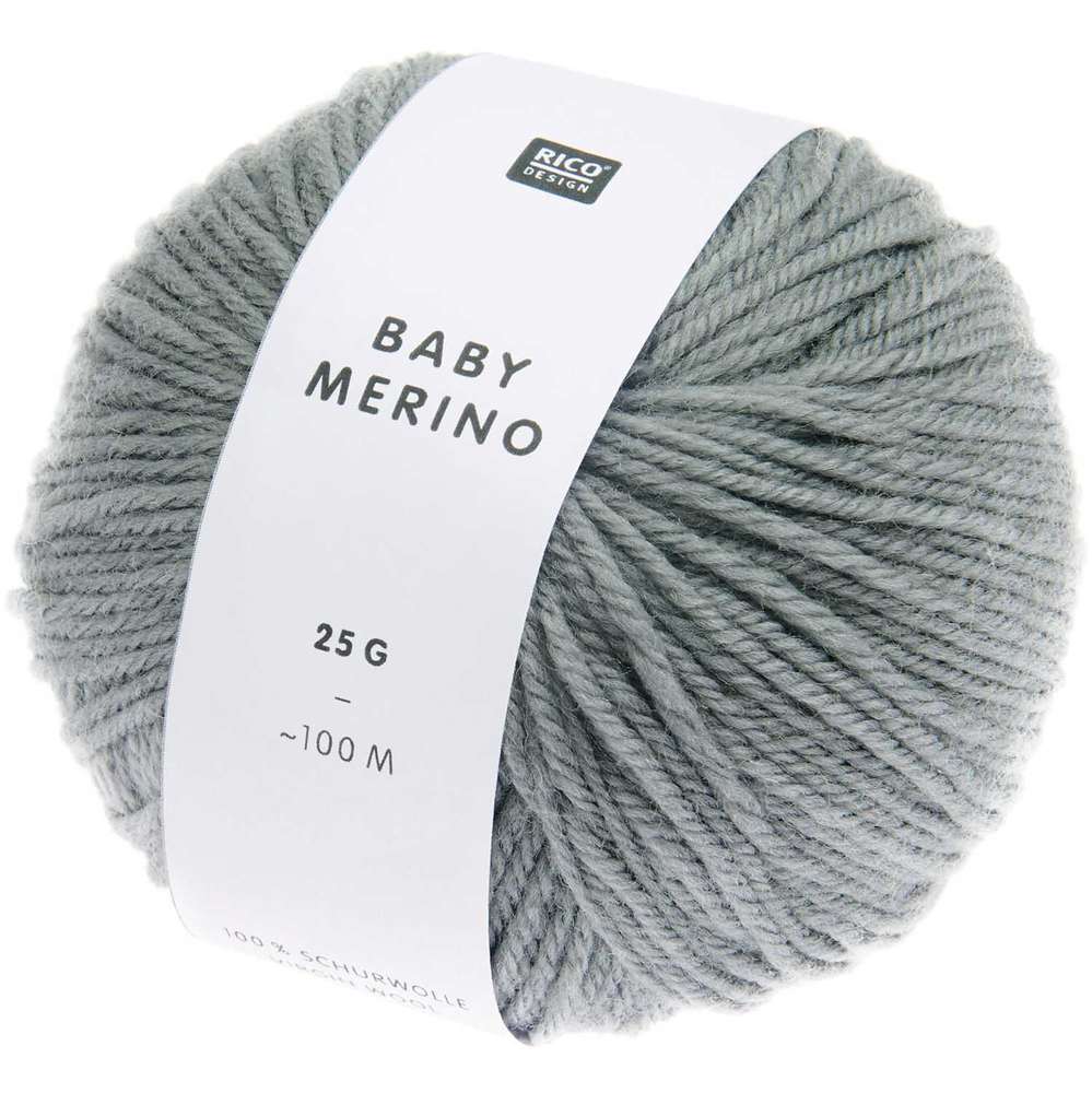 383314.004_2_ml Rico Design - Pelote de laine Baby Merino couleur Gris 004 – Image 1