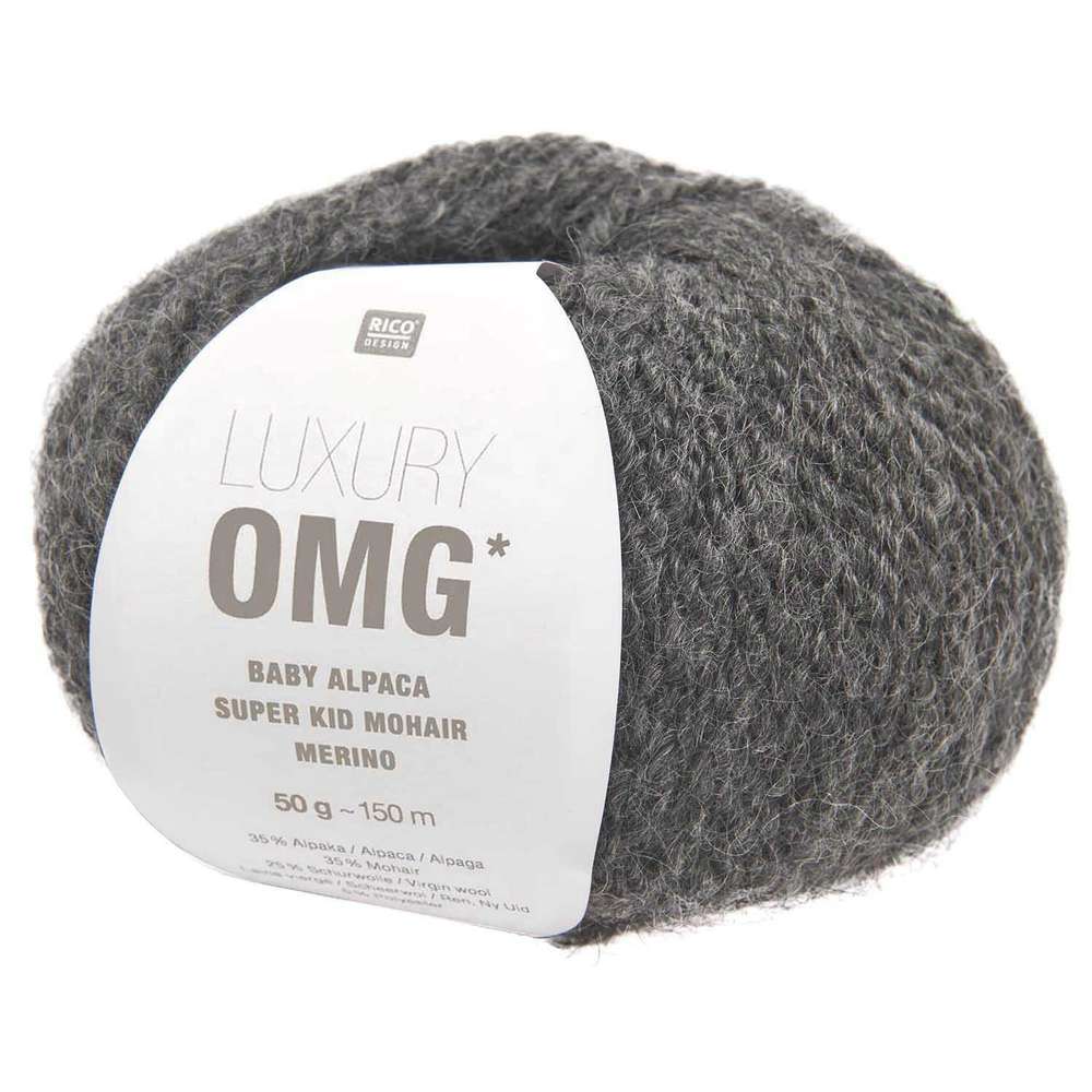 383323.011_2_ml RICO DESIGN - Laine Luxury OMG coloris Gris 011 – Image 1