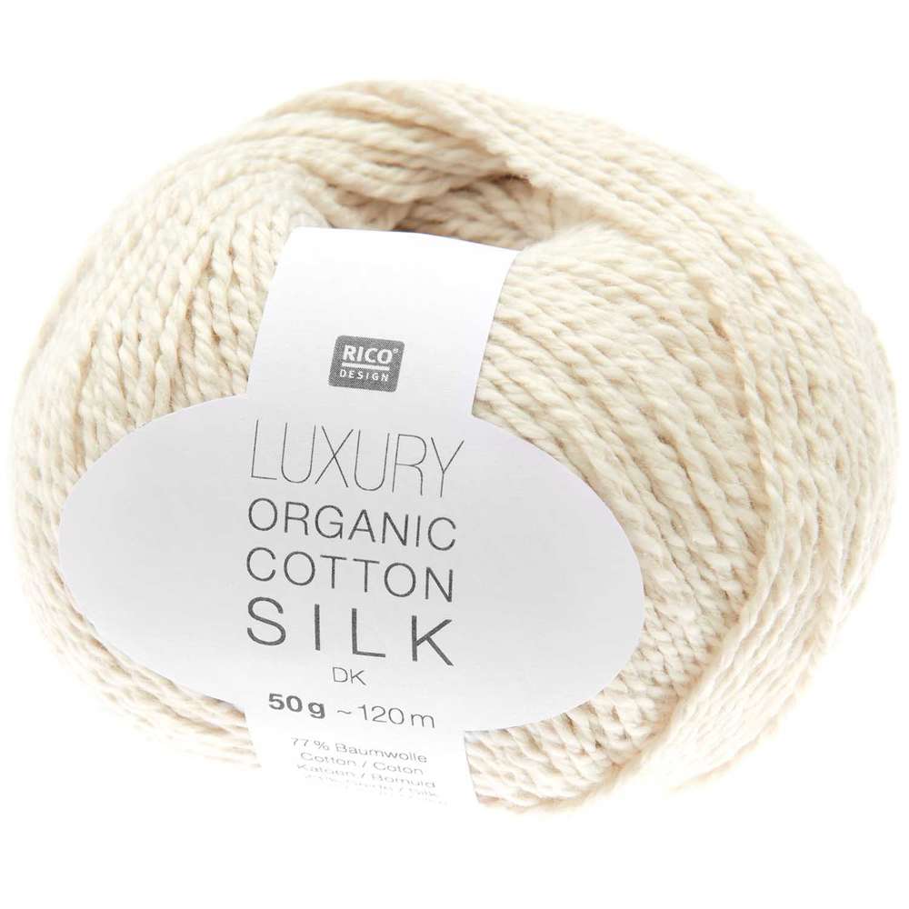 383334.001_2_1_ml Rico Design - Luxury organic cotton silk dk Rico Design 001 coloris CREME – Image 1