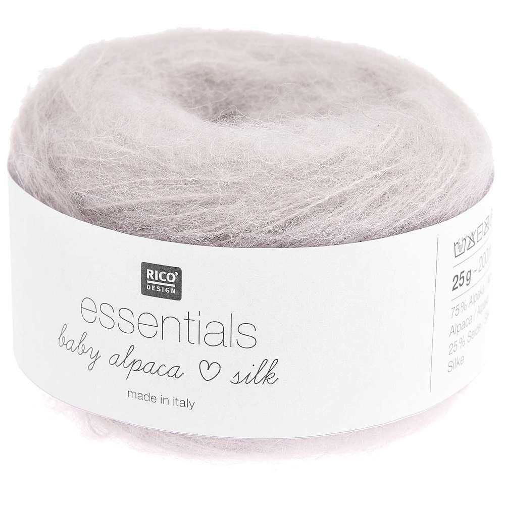 383341.001_2_ml Rico Design - Essentials Baby alpaca loves silk coloris Nature 001 – Image 1