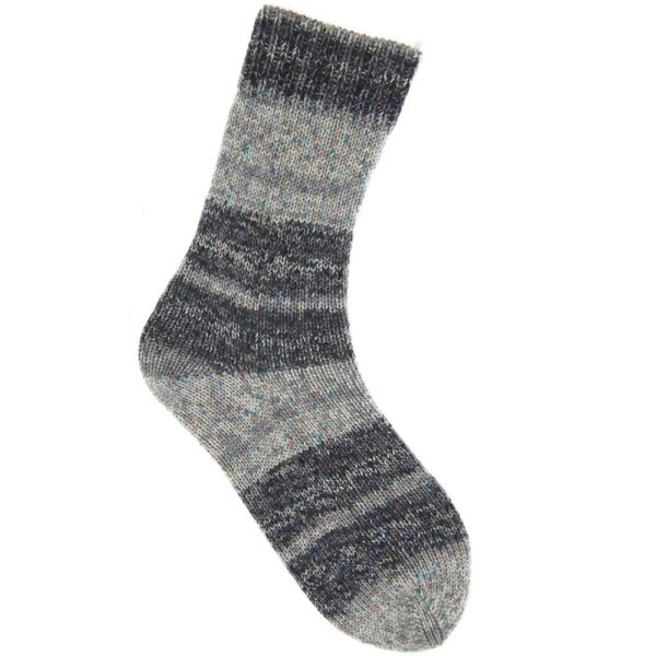 RICO DESIGN - SOCKS SPRINLY STRIPEY 6 fils coloris 008 Clouds