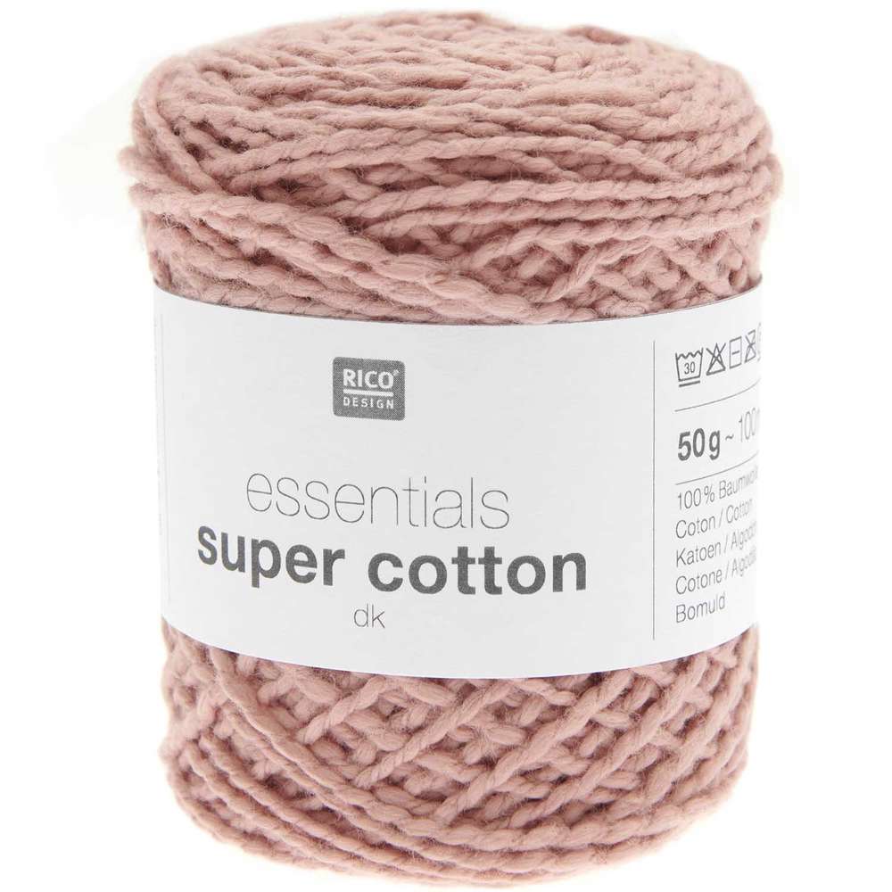 383382.014_2_ml Rico Design - Essentials Super Cotton Dk Coloris Terre cuite 014 – Image 1