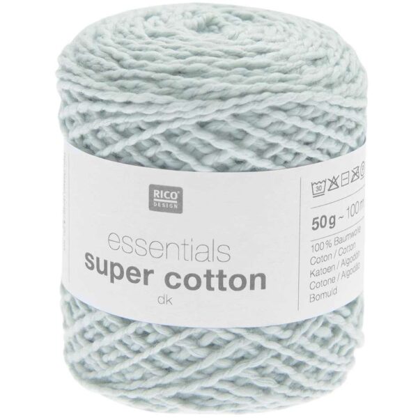 Rico Design - Essentials Super Cotton Dk Coloris Menthe 019