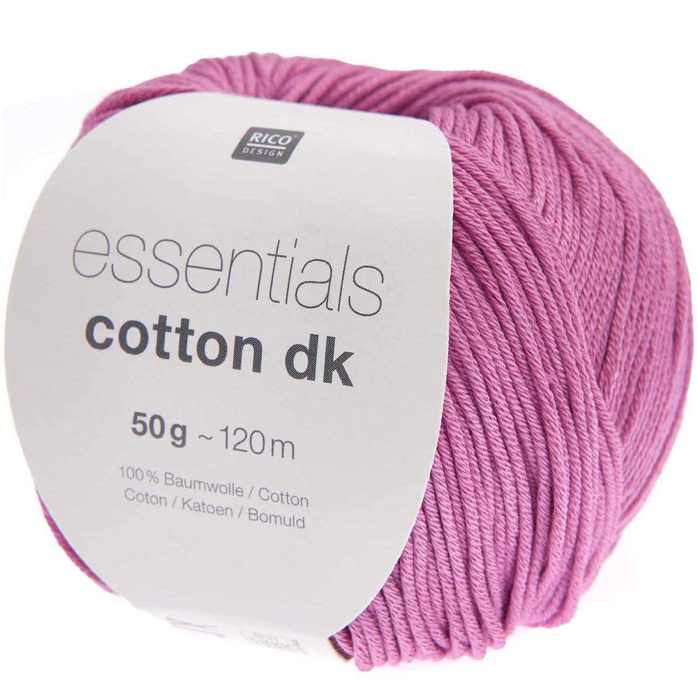 383990.111_2_ml Rico Design - Essentials Cotton Dk Coloris Violette 111 – Image 1