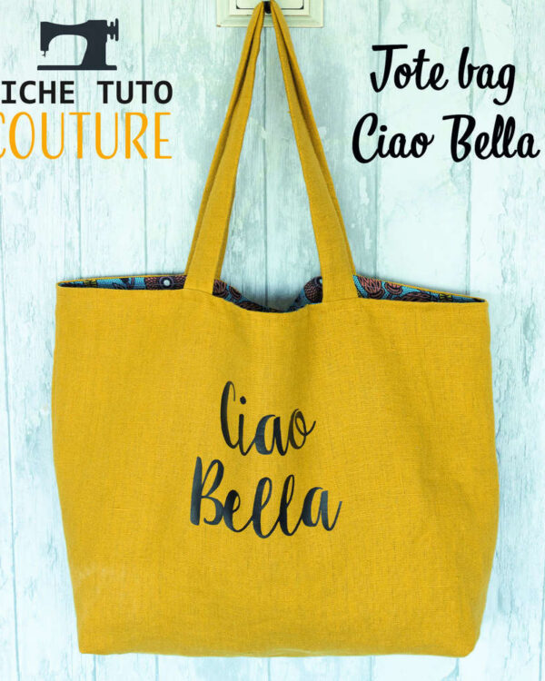 3B - Tuto tote bag "Ciao Bella"