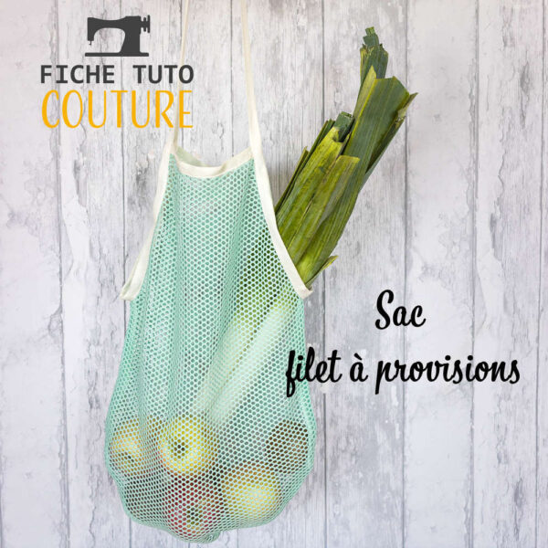 3B - Tuto filet à provisions, objectif zéro déchet