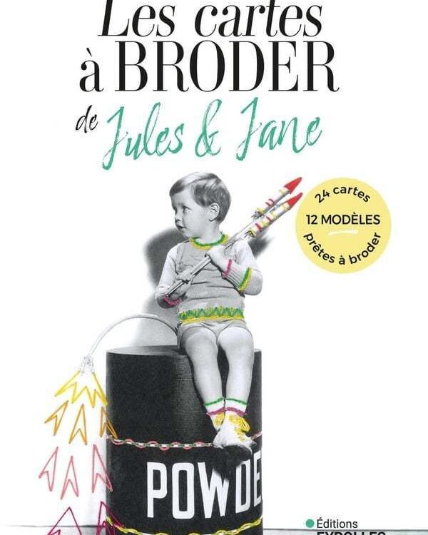 MIL - Les cartes à broder , de Jules & Jane