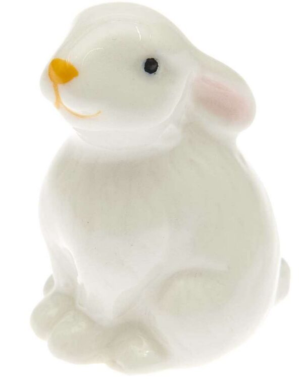 RICO DESIGN - Lapin debout en porcelaine