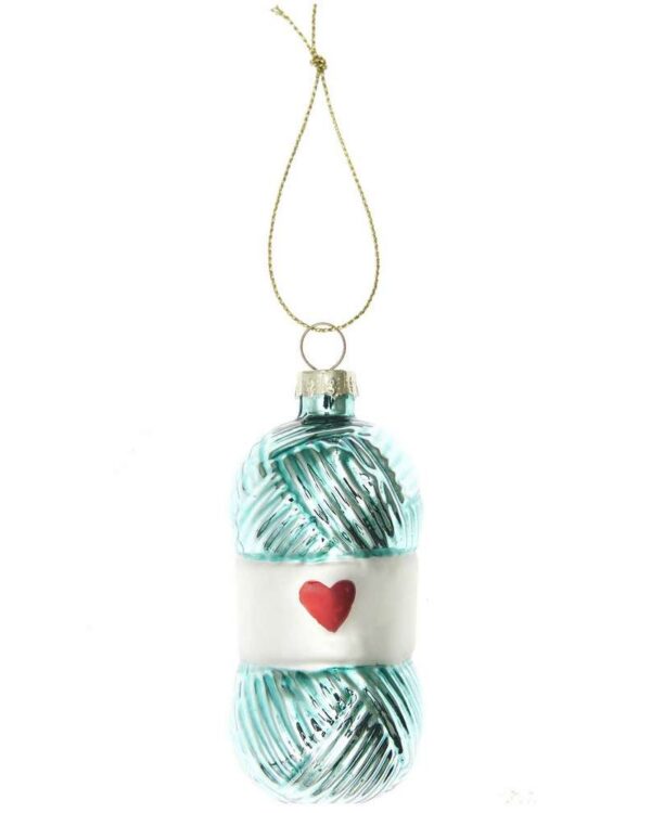 Rico Design - Boule de laine en verre coloris Vert