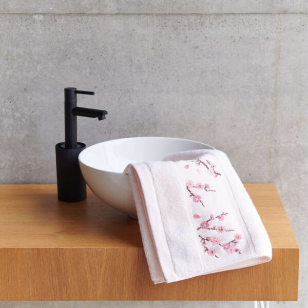 Rico Design - Serviette de Toilette coloris Rose baby  (178)