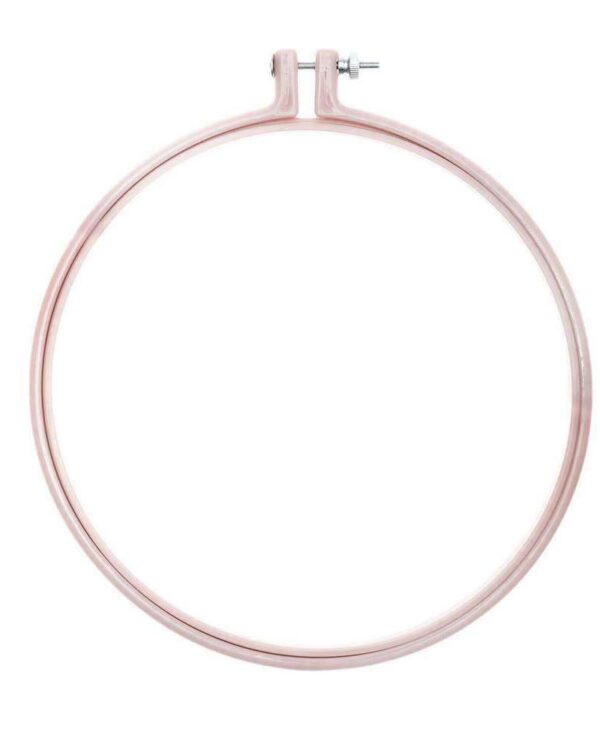 Rico Design - Tambour à broder coloris Mauve 20,3 cm