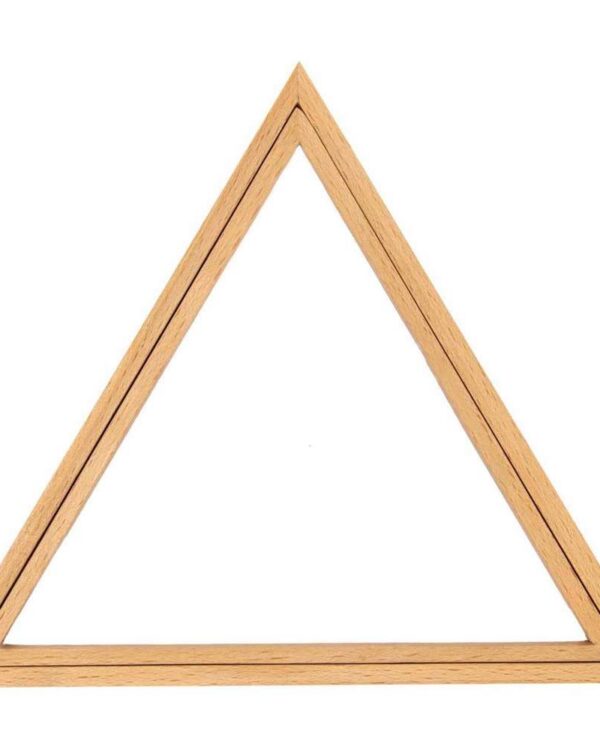 Rico Design - Cadre en bois Triangulaire 27,5x24 cm