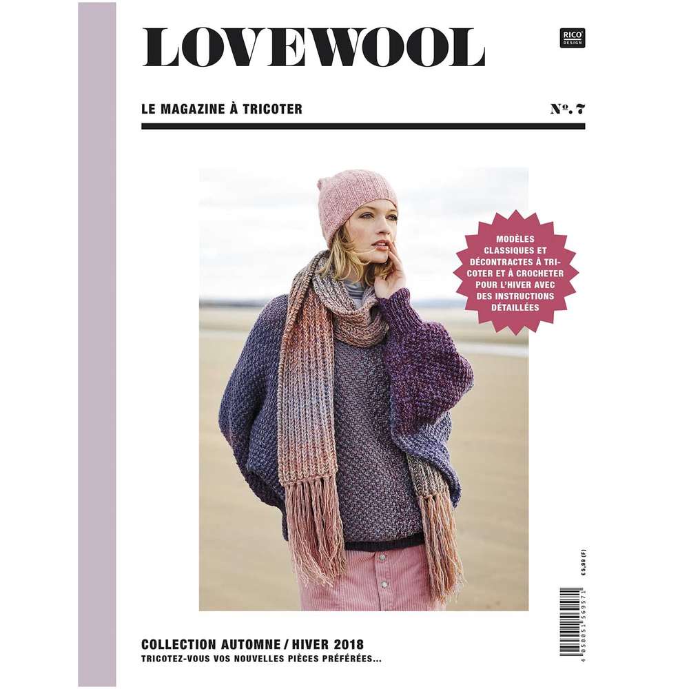 96682.02.00_PU_1_ml Rico Design - Lovewool , Le Magazine à Tricoter N°7 – Image 1