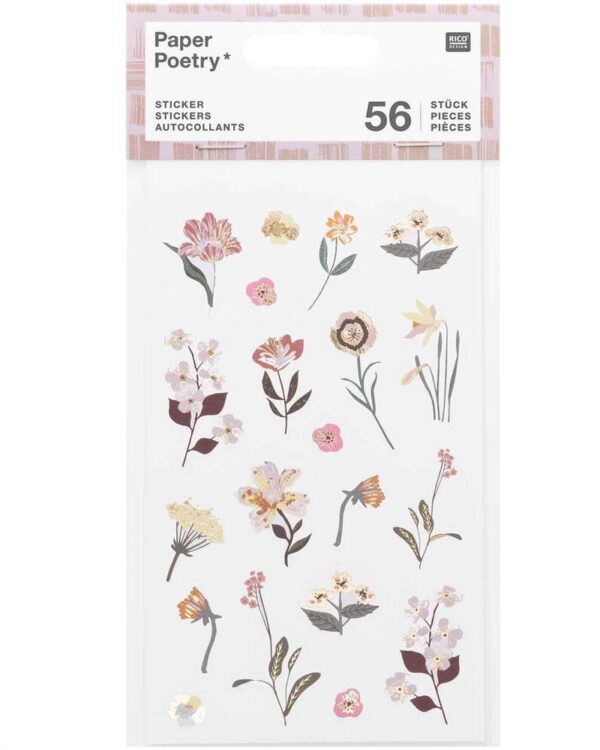 Rico Design - Autocollant Nature , mauve 99001.52.26