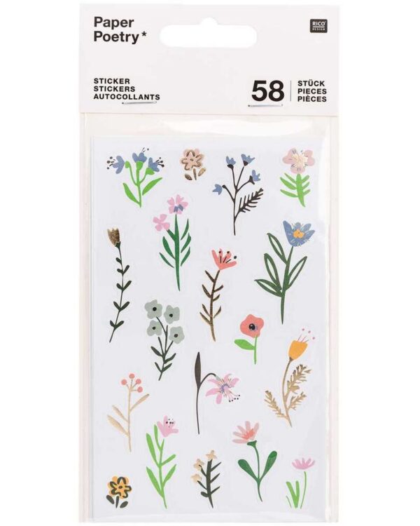 Rico Design - Autocollant Millefleurs 99001.80.73