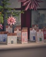 Calendrier de l'avent 2025 - Village de Noël couleur pastel – Image 4