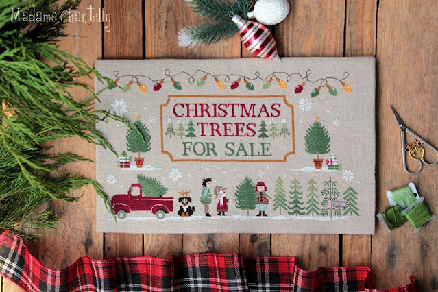 Christmas-trees-for-sale-madame-chantilly-cross-stitch-charts1_1_ml Madame Chantilly - Christmas Trees for sale – Image 1