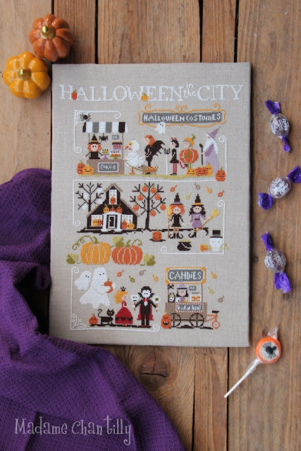 Halloween-in-the-City-Madame-Chantilly-Cross-Srirch-Charts9_ml Madame Chantilly - Halloween in the city – Image 1