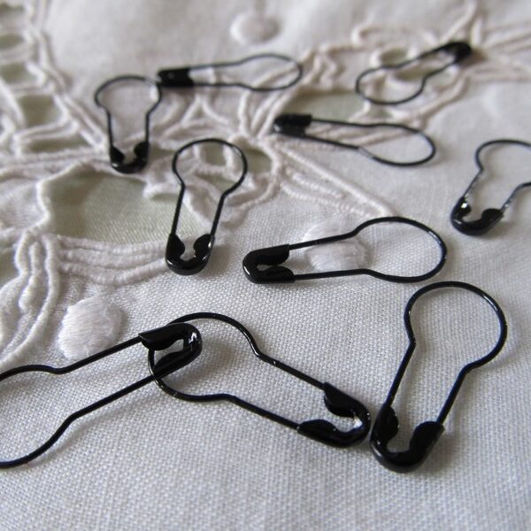 LCF  - Epingles de sureté BLACK