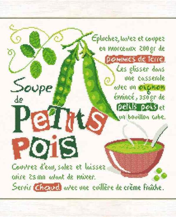Lilipoints - La soupe de petits pois G037