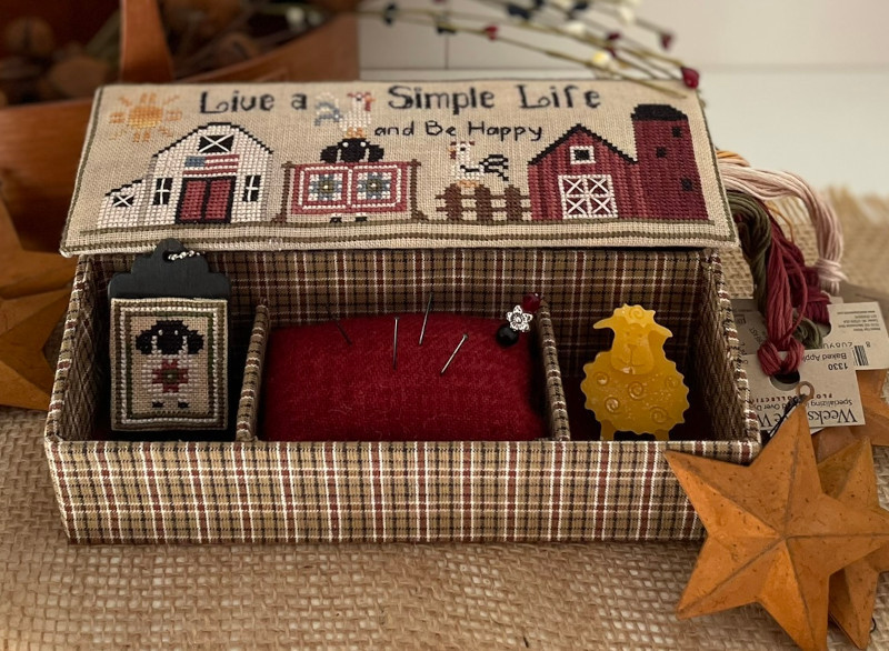 Live-Simple-Sewing-Box_ml Mani di Donna - Live simple sewing box – Image 1