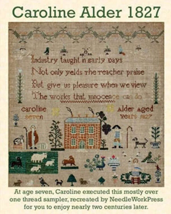 Needle WorkPress - Caroline Alder 1827