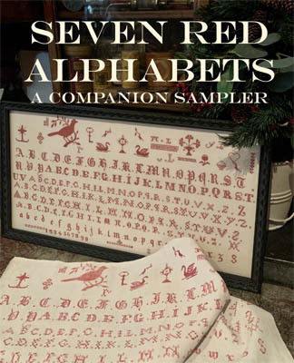 Needle WorkPress - Seven Red Alphabets