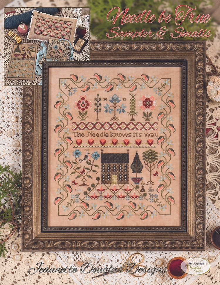 NeedlebeTruesampler_web_ml Jeannette Douglas - Needle Be True Sampler & Smalls – Image 1